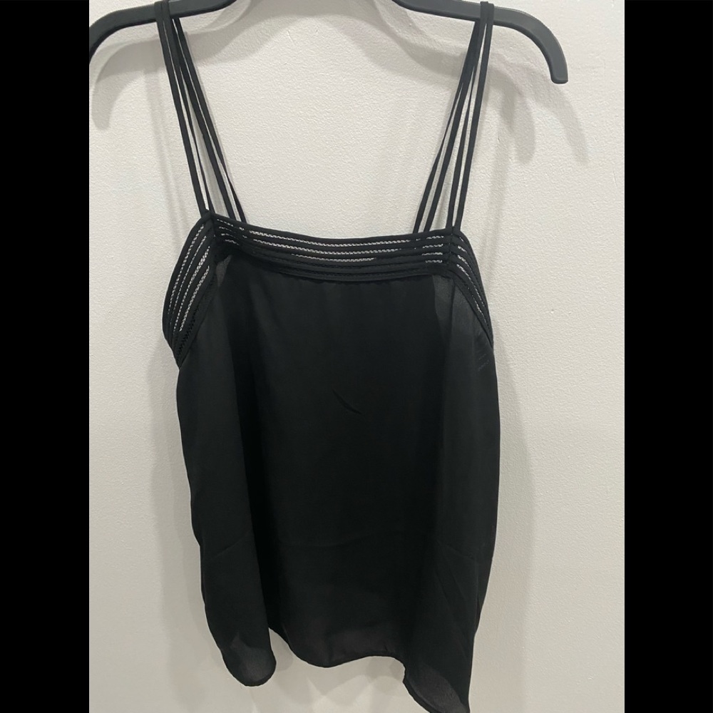 MNG SUIT black spaghetti strap tank/camisole.